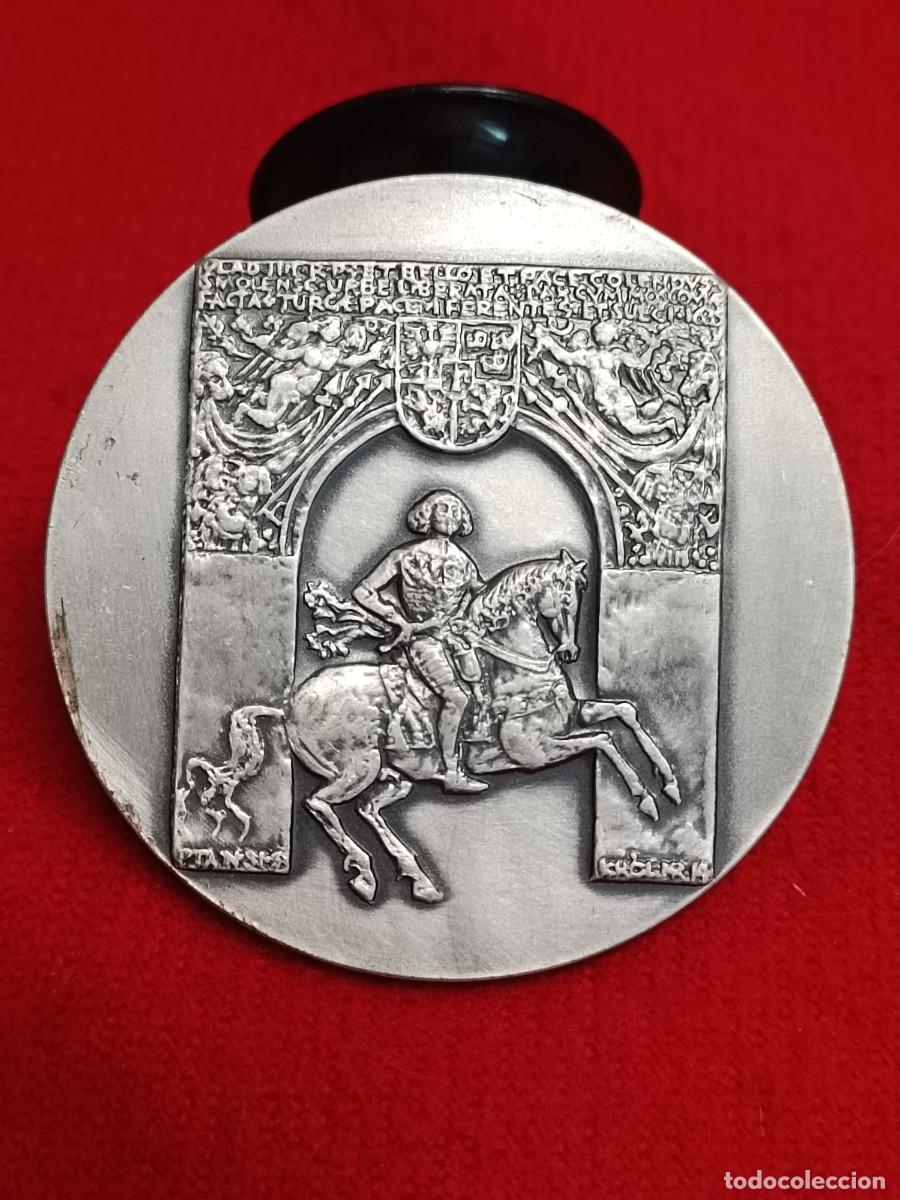 Medallas hist&oacute;ricas: Medalla de Polonia, a Władysław IV Vasa, de 7 cm de di&aacute;metro, buen ejemplar, ver fotos.