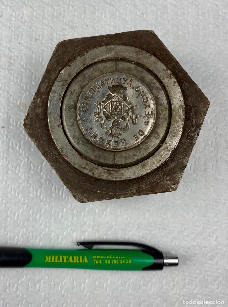 Medallas hist&oacute;ricas: MATRIZ CASTELLS 75 EXCMo. AYUNTAMIENTO GERONA