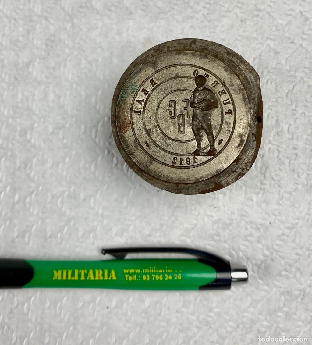 Medallas hist&oacute;ricas: MATRIZ CASTELLS 142 MEDALLA FCB PUERTO REAL 1912 FUTBOL CLUB BALOMPI&Eacute;