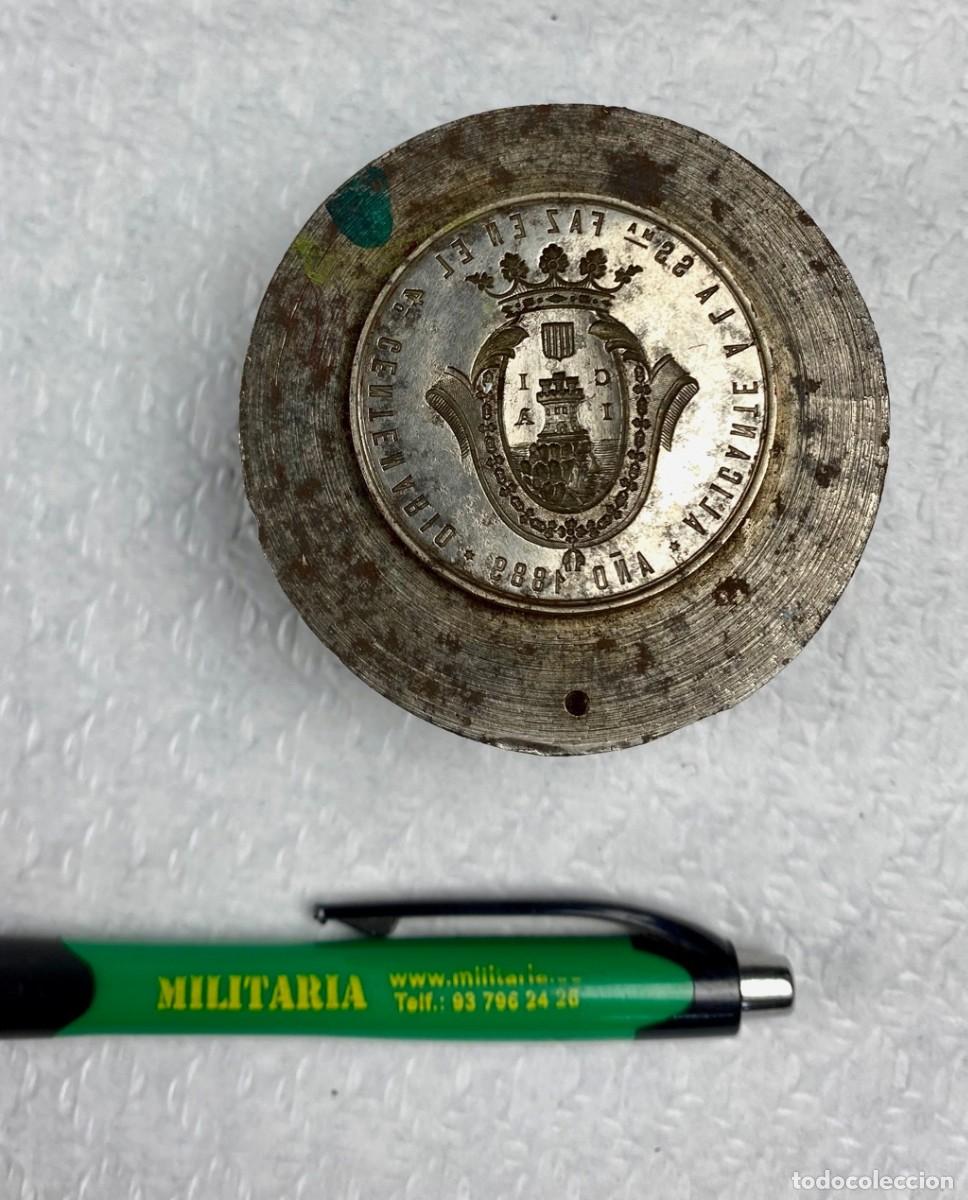 Medallas hist&oacute;ricas: MATRIZ CASTELLS 143 MEDALLA ALICANTE A LA SSma FAZ EN EL 4&ordf; CENTENARIO A&Ntilde;O 1889 IV Centenario de la