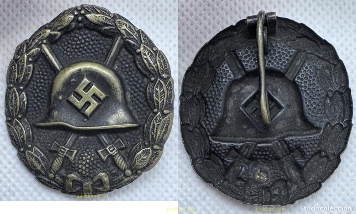 Medallas hist&oacute;ricas: INSIGNIA ALEMANA CONDECORACION AL HERIDO