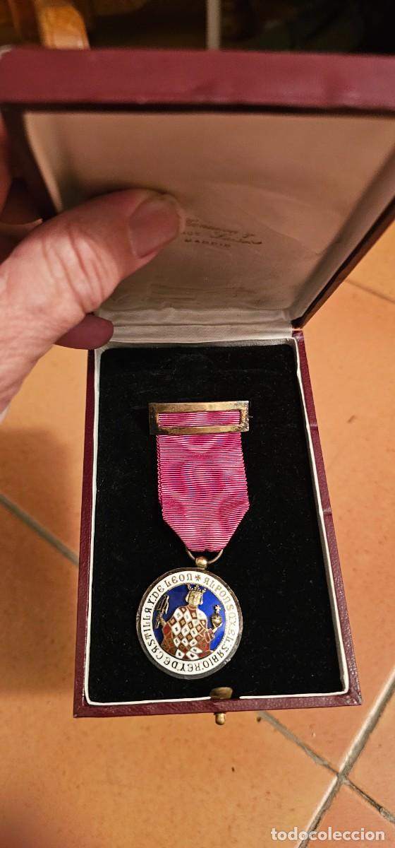 Medallas hist&oacute;ricas: Preciosa medalla orden civil Alfonso X el Sabio