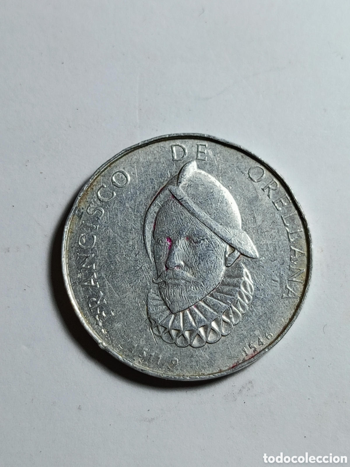 Medallas hist&oacute;ricas: TOKEN / JETON / FICHA / GETTONE / MEDALLA - ESPA&Ntilde;A - FRANCISCO ORELLANA (ALUMINIO)