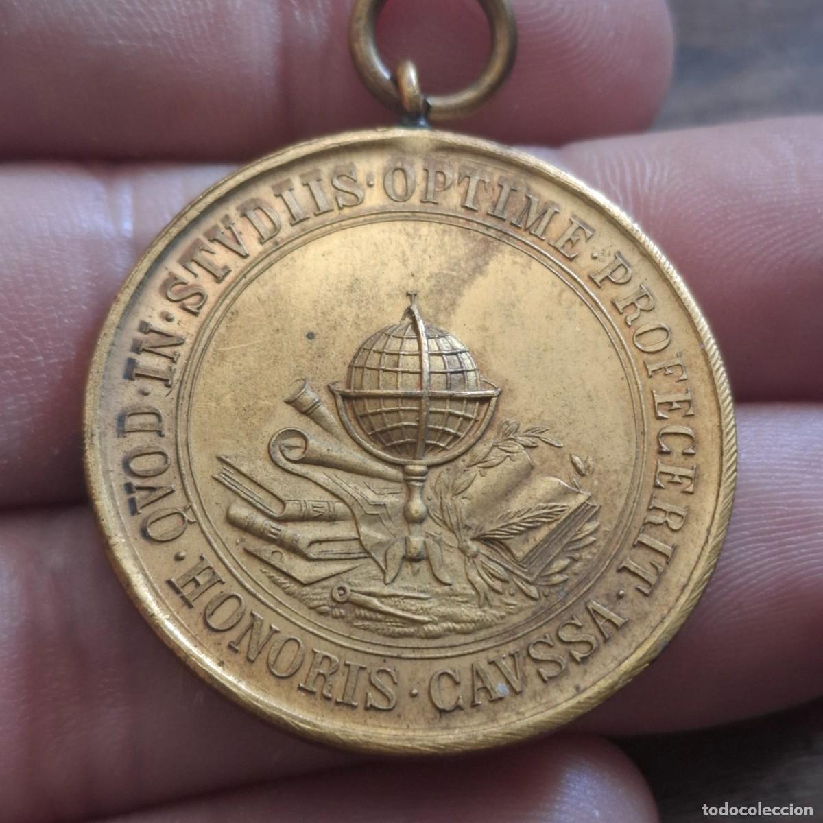 Medallas hist&oacute;ricas: Antigua medalla honoris causa, Colegio Jesuitas de Barcelona (2)