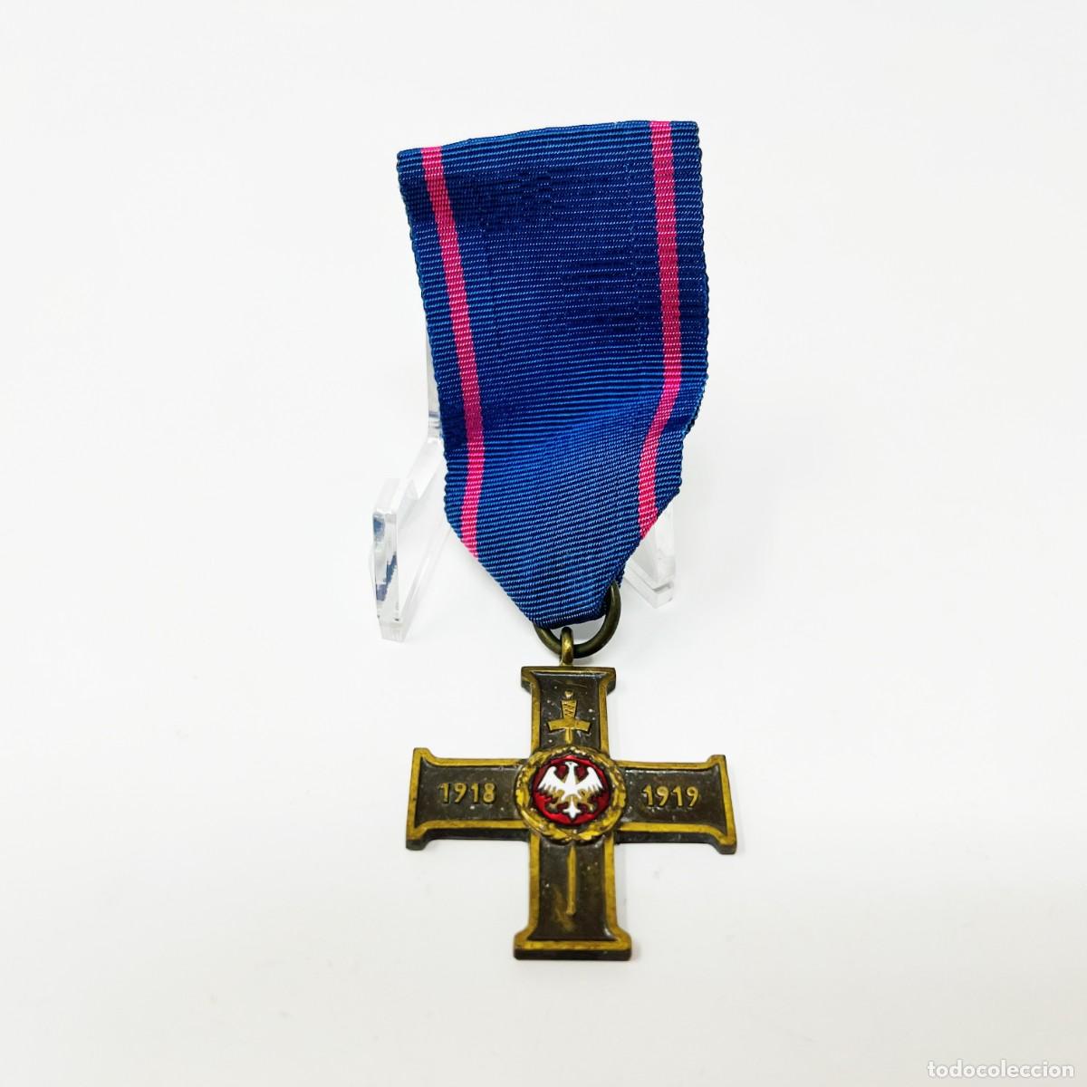 Historical Medals: Medalla Cruz del Levantamiento de la Gran Polonia 1918-1919 Polonia contra Alemania