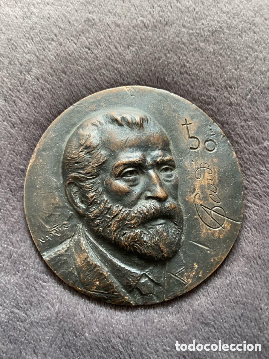 Medallas hist&oacute;ricas: MEDALLA ANTONIO GAUDI 1926 .Bronze
