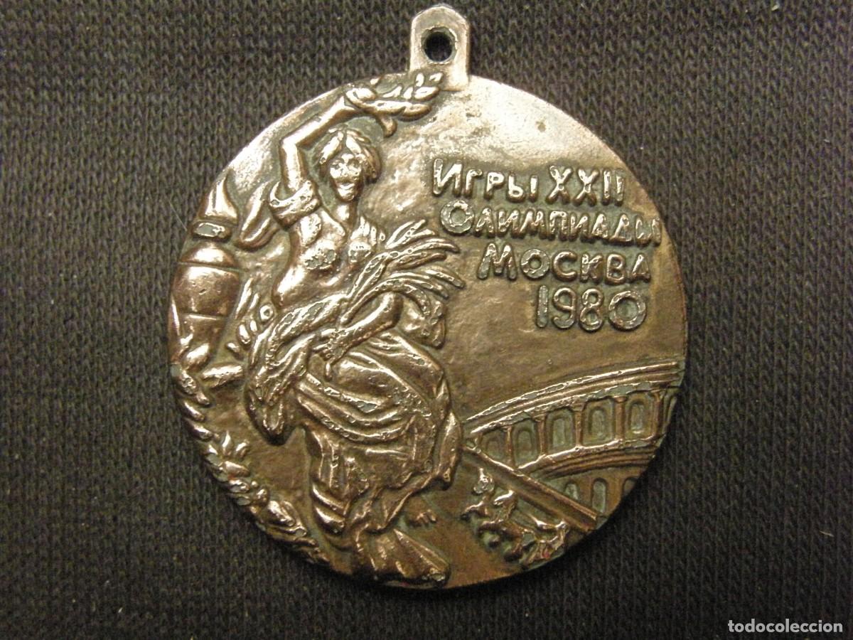 Medallas hist&oacute;ricas: Medalla Conmemorativa de Bronce - Juegos Ol&iacute;mpicos Mosc&uacute; 1980