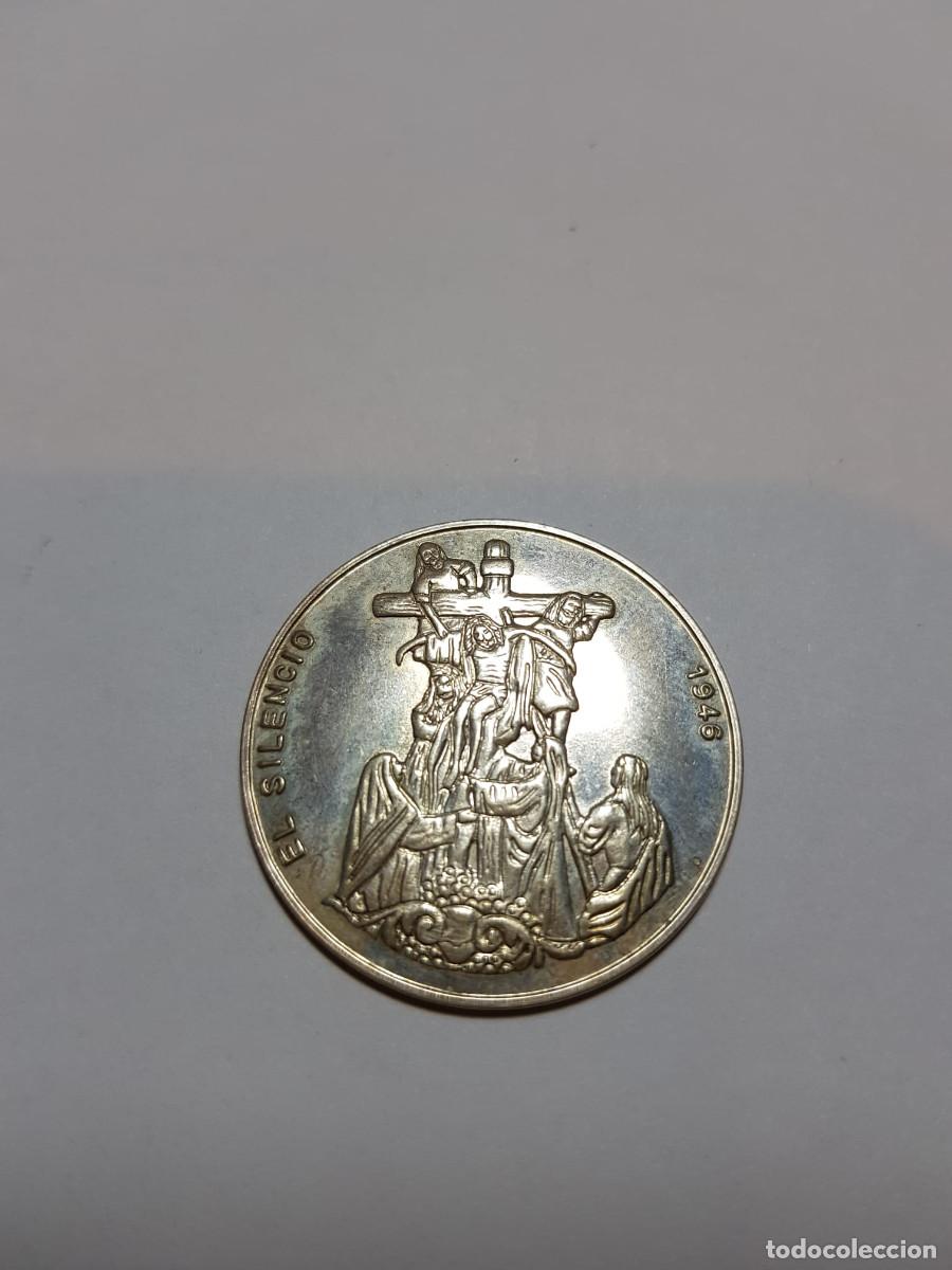 Medallas hist&oacute;ricas: MEDALLA REAL E ILUSTRE HERMANDAD Y COFRADIA DEL DESCENDIMIENTO VIRGEN DEL CONSUELO-PLATA