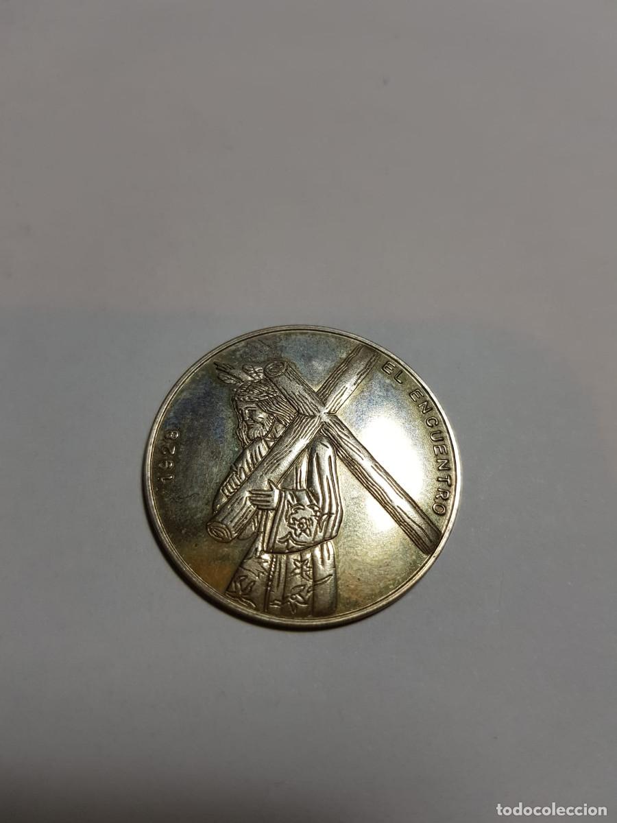 Medallas hist&oacute;ricas: MEDALLA ILUSTRE HERMANDAD NUESTRO PADRE JESUS NAZARENO Y NTRA SRA DE LA AMARGURA-PLATA
