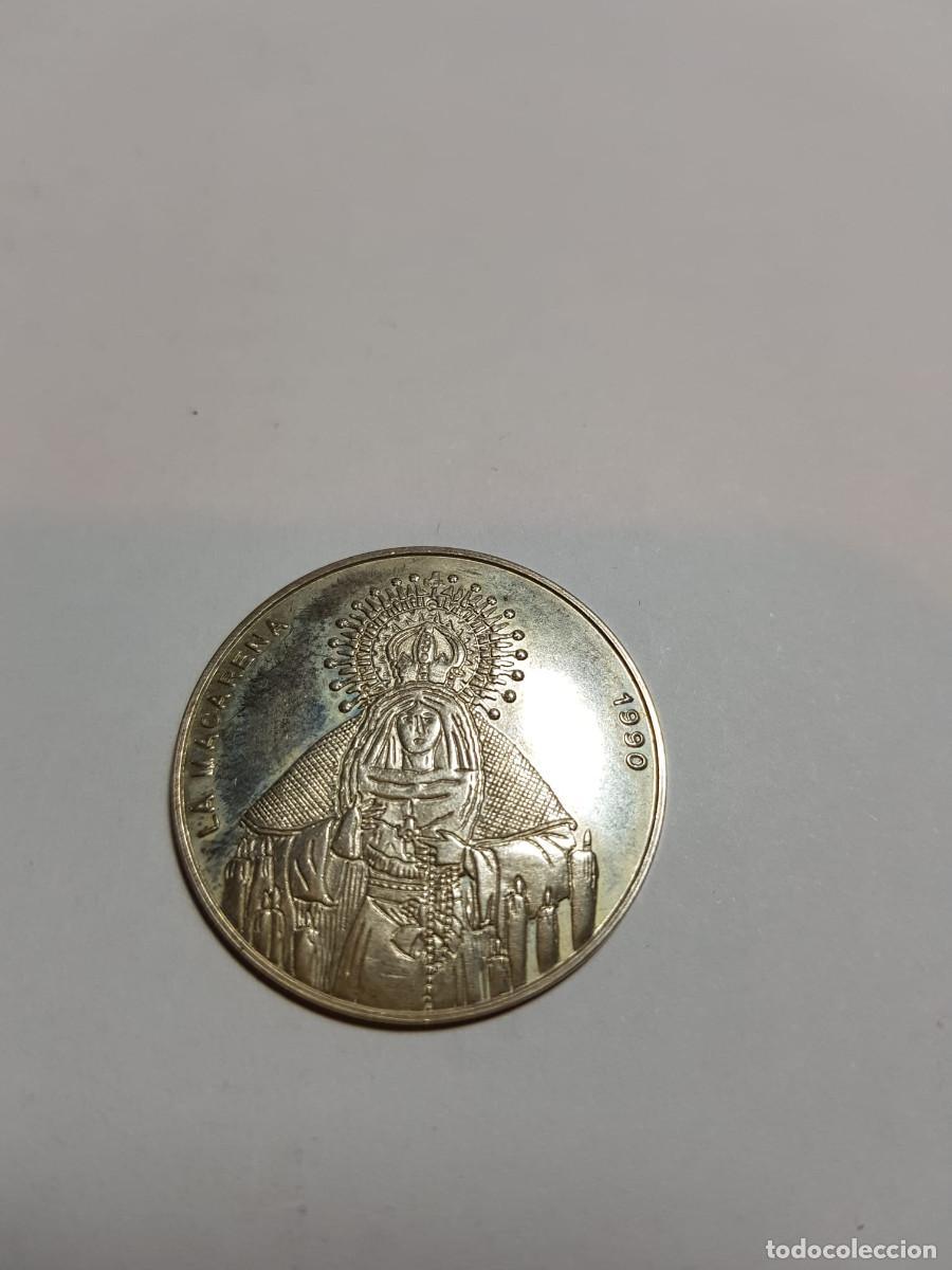 Medallas hist&oacute;ricas: MEDALLA HERMANDAD DE NAZARENOS DE NUESTO PADRE JESUS DE LA SENTENCIA-PLATA