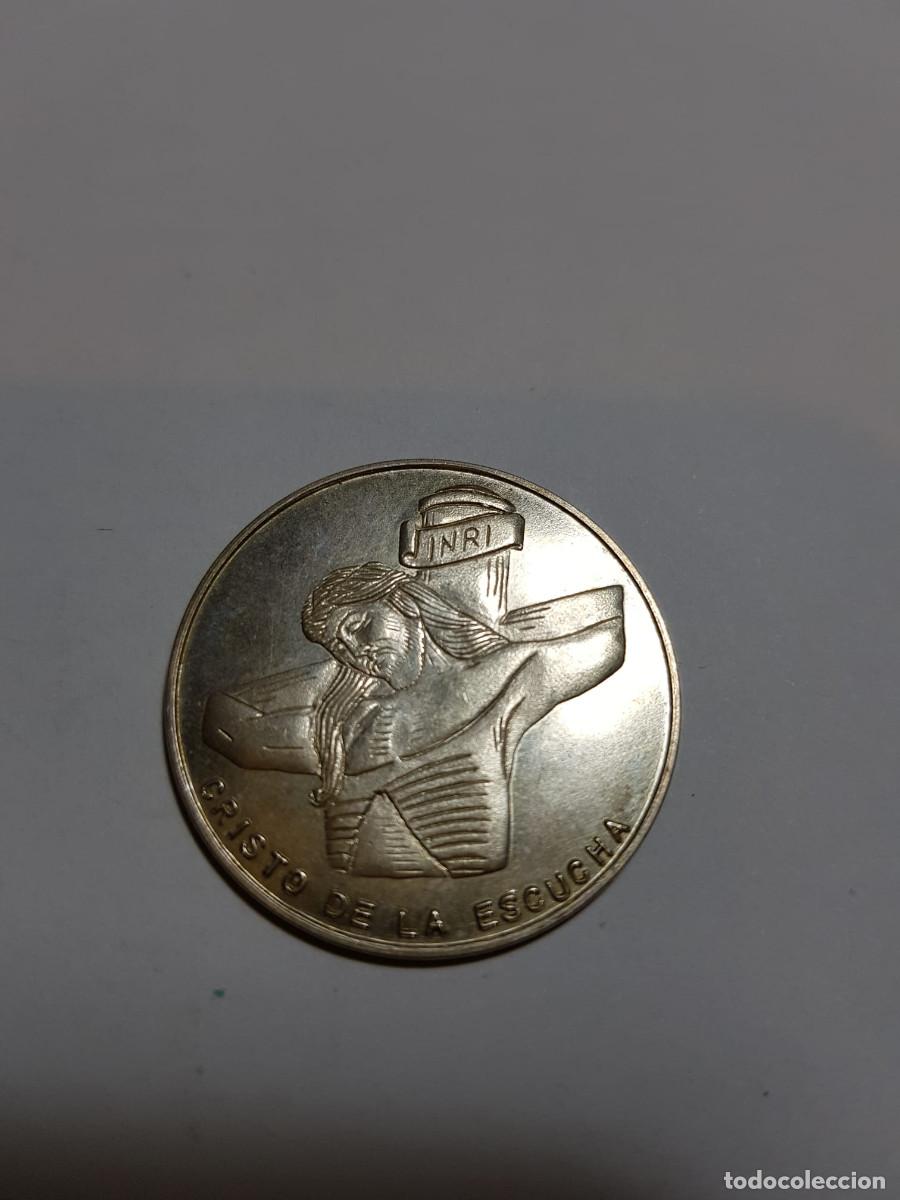 Medallas hist&oacute;ricas: MEDALLA CRISTO DE LA ESCUCHA-PLATA