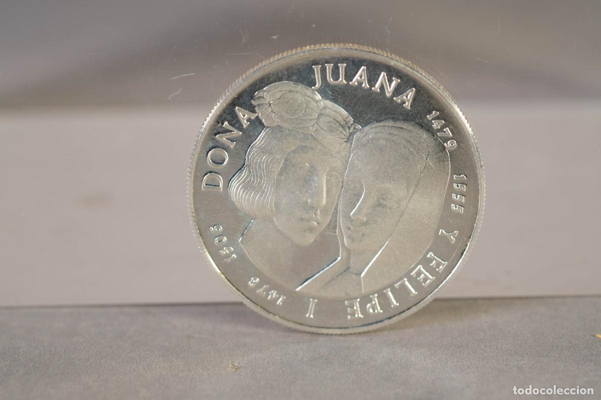 Medallas hist&oacute;ricas: MEDALLA EN ALUMINIO JUANA I FELIPE I