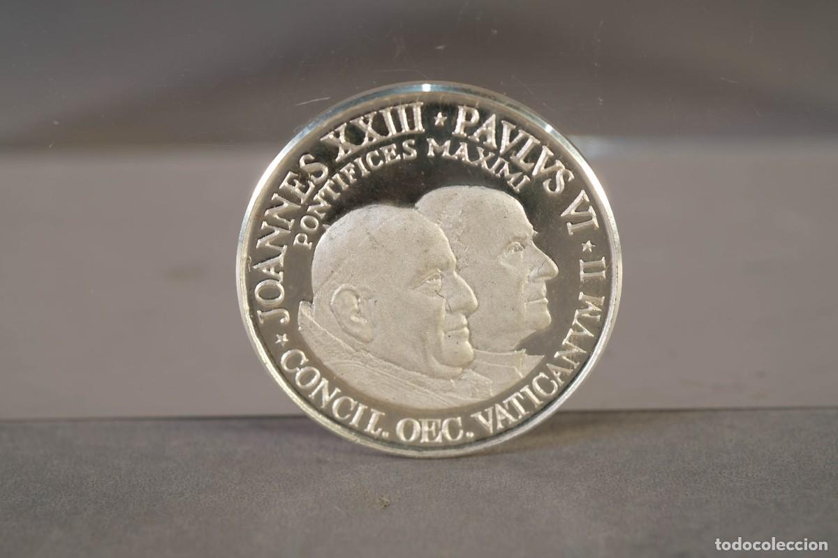 Medallas hist&oacute;ricas: MEDALLA EN ALUMINIO DE JOANNES XXIII Y PAULUS VI