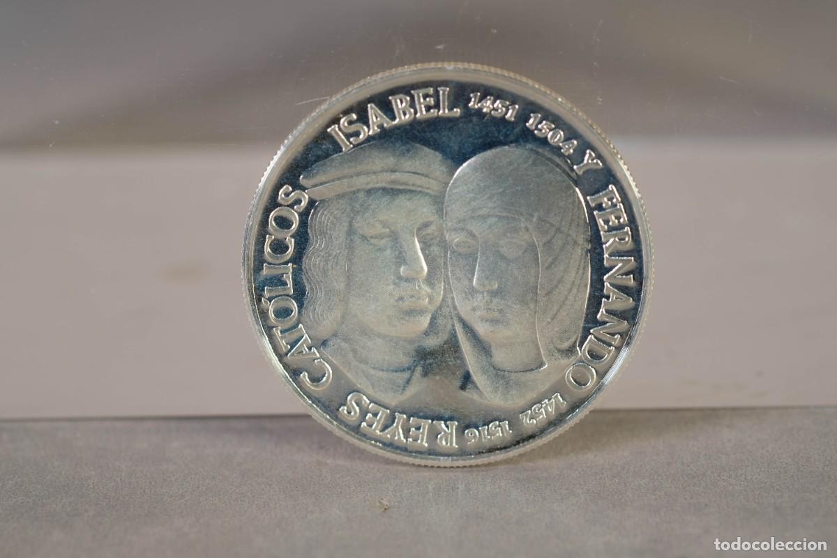 Medallas hist&oacute;ricas: MEDALLA EN ALUMINIO DE LOS REYES CAT&Oacute;LICOS