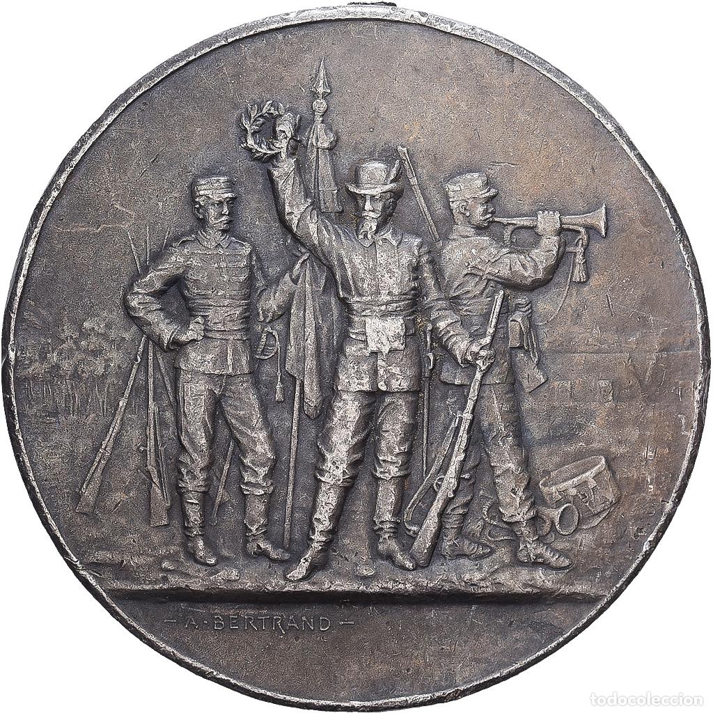 Medallas hist&oacute;ricas: [#1529320] Francia, medalla, Minist&egrave;re de la Guerre, Concours de Tir, Plata, Bertrand, MBC