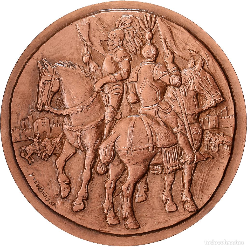 Medallas hist&oacute;ricas: [#1528960] Francia, medalla, Cordes sur Ciel, 1974, Cobre, SC