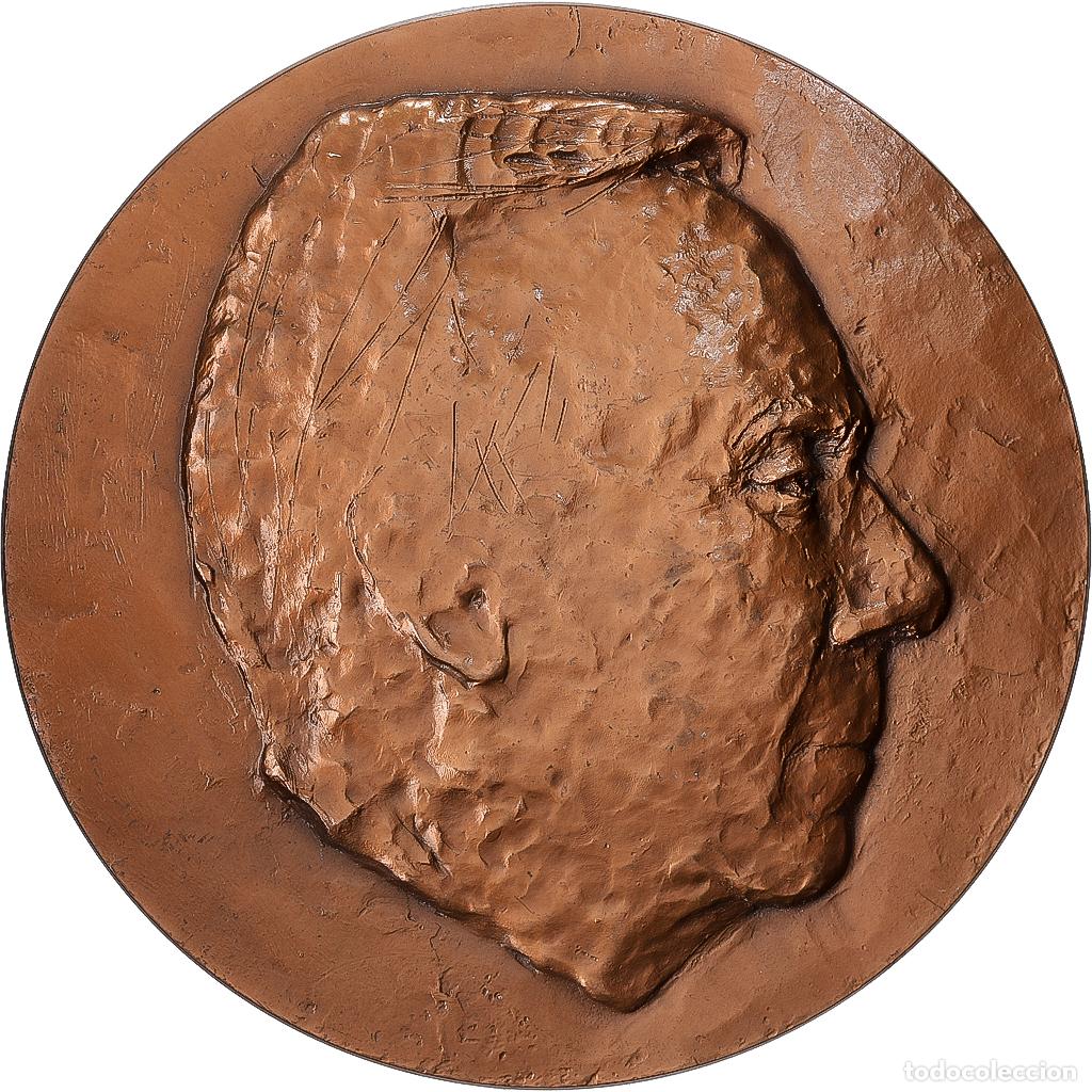 Medallas hist&oacute;ricas: [#1529139] Francia, medalla, MIchel Debr&eacute;, 1978, Bronce, SC