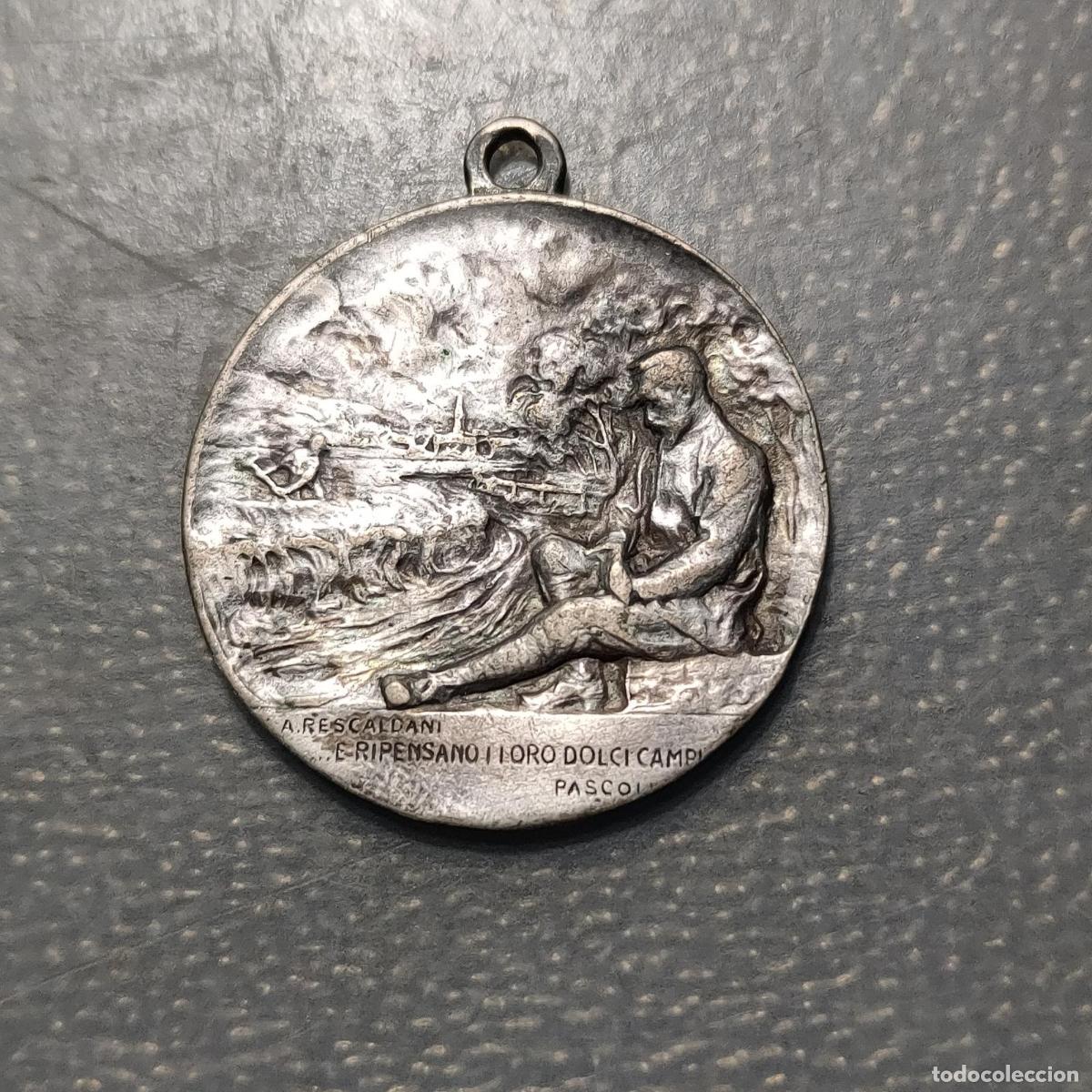 Medallas hist&oacute;ricas: ITALIA WWI I GUERRA MUNDIAL MEDALLA A BENEFICIO DEL PAN GRATUITO PRESOS GUERRA
