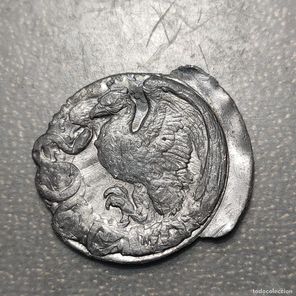 Medallas hist&oacute;ricas: MEXICO? PRUEBA EN PLOMO DE MEDALLA 29x33mm