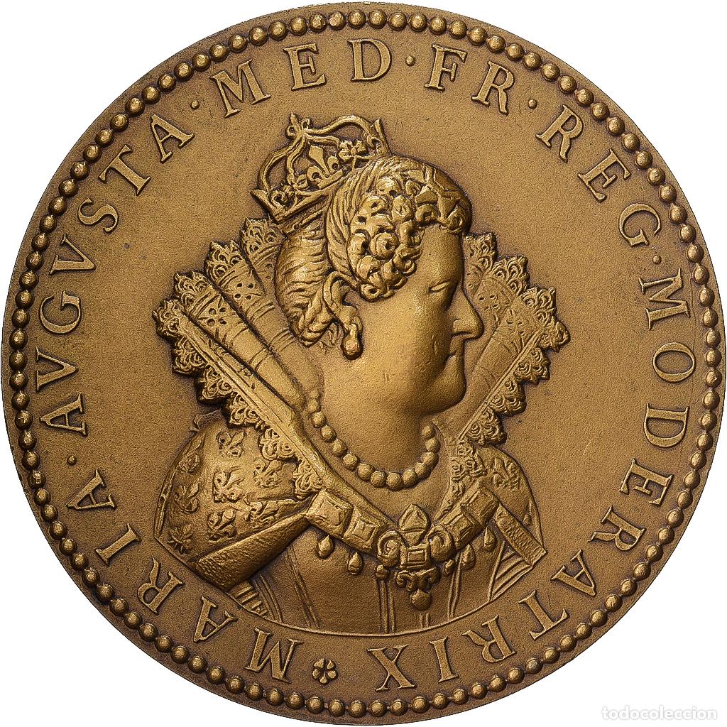 Medallas hist&oacute;ricas: [#1528788] Francia, medalla, R&eacute;gence de Marie de M&eacute;dicis, Bronce, SC