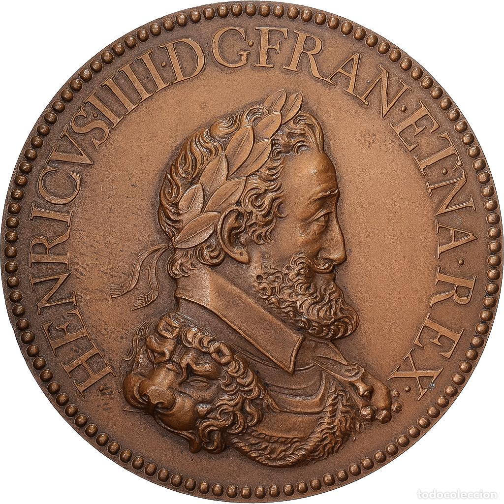 Medallas hist&oacute;ricas: [#1528785] Francia, medalla, Henri IV, Victoria Yuriaca, Bronce, SC