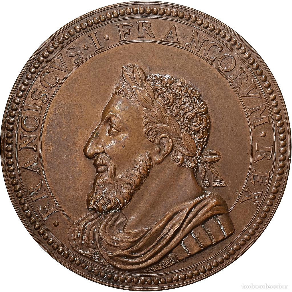 Medallas hist&oacute;ricas: [#1529444] Francia, medalla, Caisse d'Epargne du Havre, Fran&ccedil;ois Ier, 1968, Bronce, MBC+