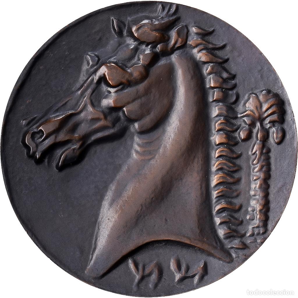 Medallas hist&oacute;ricas: [#1528991] Francia, medalla, Reproduction, T&eacute;tradrachme Carthage, Bronce, EBC
