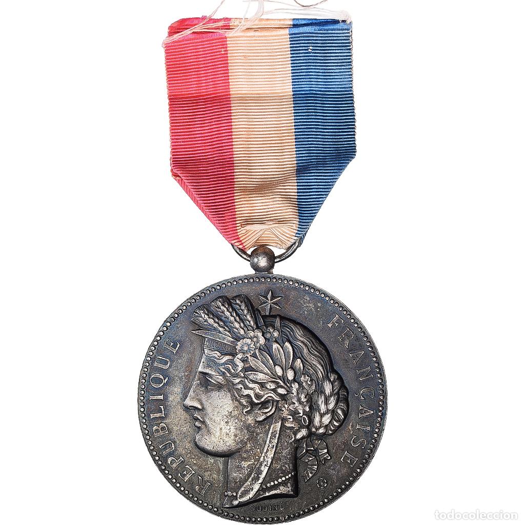 Medallas hist&oacute;ricas: [#1528782] Francia, medalla, Offert par M. Lefebvre Du Prey, S&eacute;nateur, Ancien Ministre