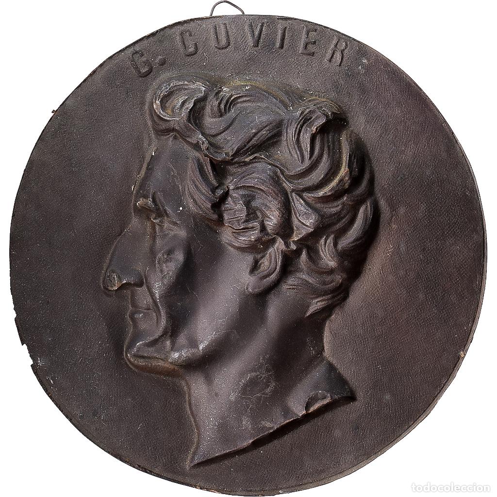 Medallas hist&oacute;ricas: [#1528951] Francia, medalla, Georges Cuvier, Cobre, Clich&eacute; Uniface, MBC