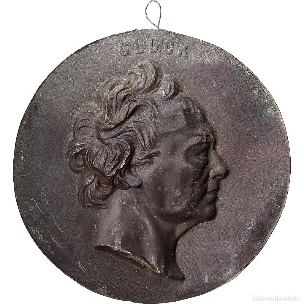 Medallas hist&oacute;ricas: [#1528965] Francia, medalla, Gluck, Cobre, Clich&eacute; Uniface, MBC