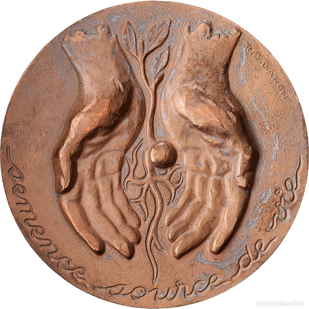 Medallas hist&oacute;ricas: [#1528994] Francia, medalla, Concours G&eacute;n&eacute;ral Agricole de Paris, 1961, Bronce, Baron