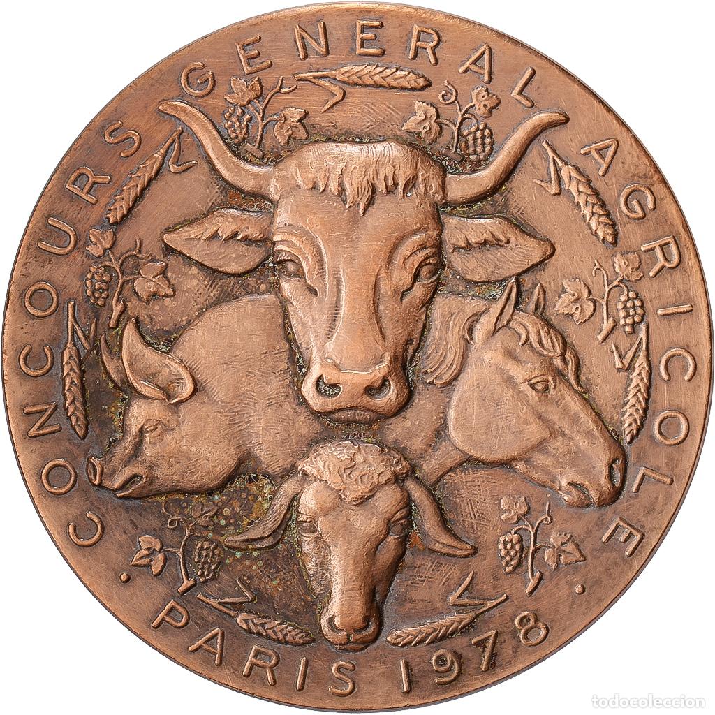 Medallas hist&oacute;ricas: [#1528997] Francia, medalla, Salon International de l'Agriculture de Paris, 1978, Bronce