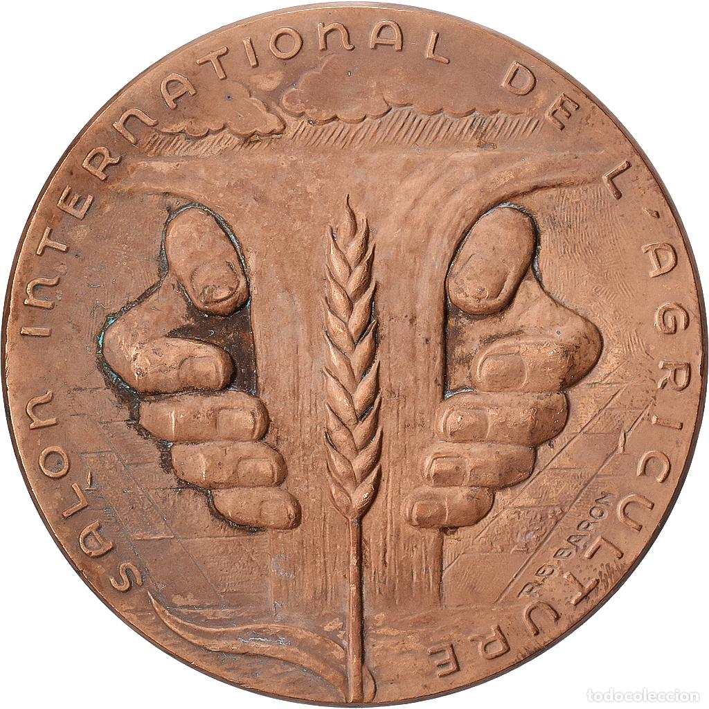 Medallas hist&oacute;ricas: [#1528996] Francia, medalla, Salon International de l'Agriculture de Paris, 1976, Bronce