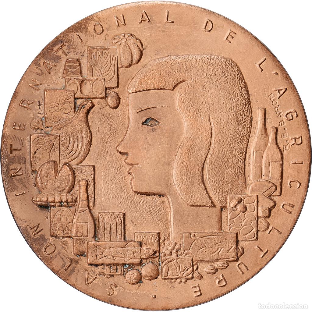 Medallas hist&oacute;ricas: [#1529000] Francia, medalla, Salon International de l'Agriculture de Paris, 1969, Bronce