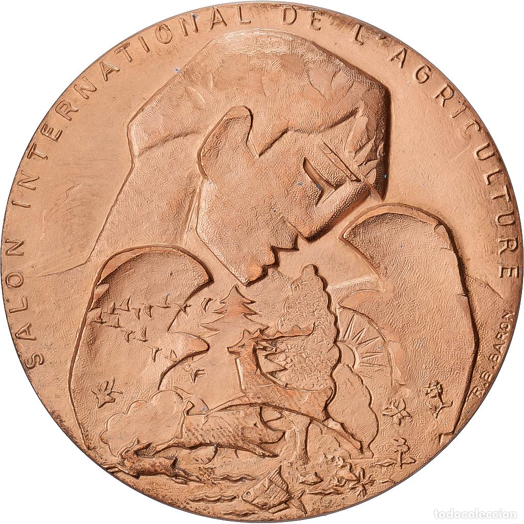 Medallas hist&oacute;ricas: [#1529001] Francia, medalla, Salon International de l'Agriculture de Paris, 1970, Bronce