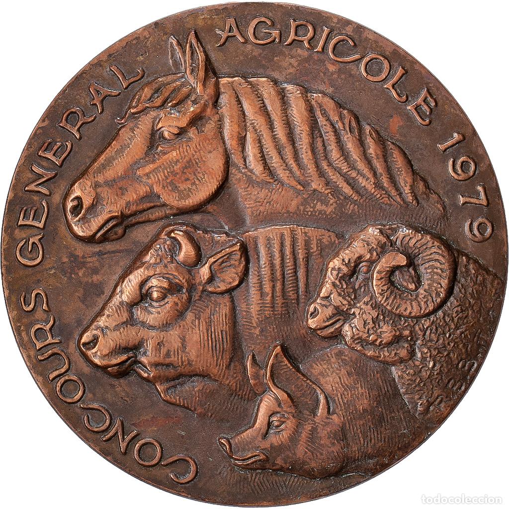 Medallas hist&oacute;ricas: [#1528995] Francia, medalla, Salon International de l'Agriculture de Paris, 1979, Bronce