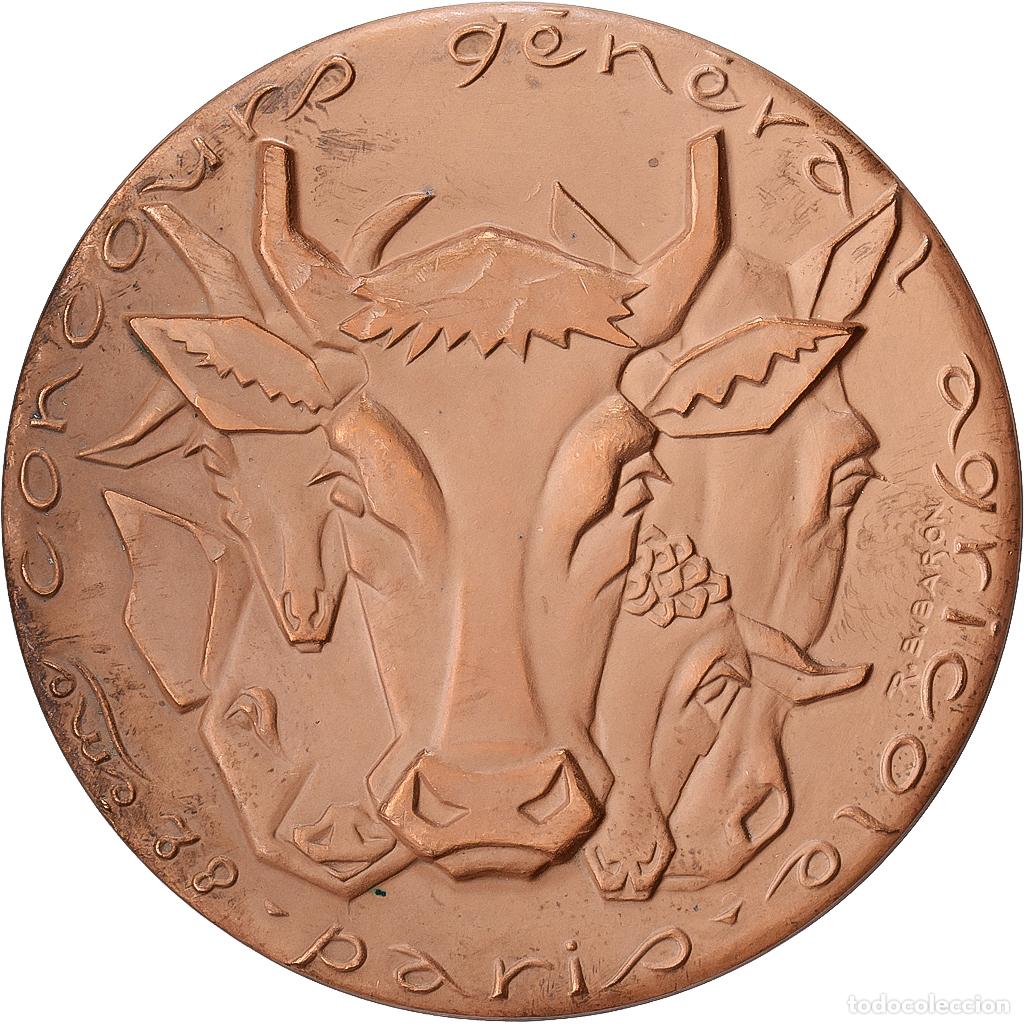 Medallas hist&oacute;ricas: [#1528999] Francia, medalla, Salon International de l'Agriculture de Paris, 1973, Bronce