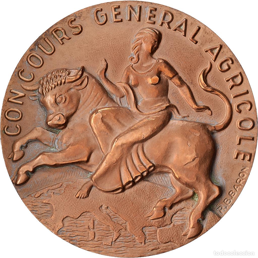 Medallas hist&oacute;ricas: [#1529005] Francia, medalla, Salon International de l'Agriculture de Paris, 1959, Bronce