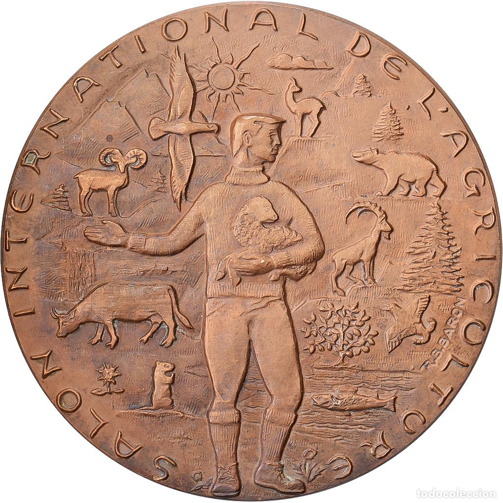 Medallas hist&oacute;ricas: [#1529007] Francia, medalla, Salon International de l'Agriculture de Paris, 1974, Bronce