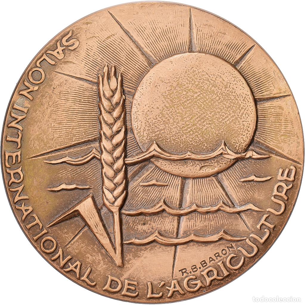 Medallas hist&oacute;ricas: [#1529010] Francia, medalla, Salon International de l'Agriculture de Paris, 1980, Bronce