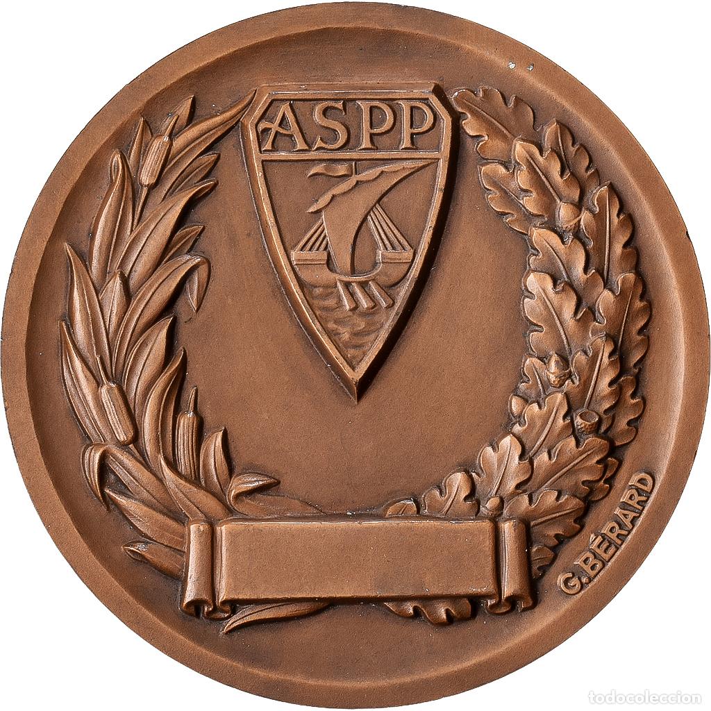 Medallas hist&oacute;ricas: [#1529046] Francia, medalla, Association Sportive de la Pr&eacute;fecture de Police, Bronce