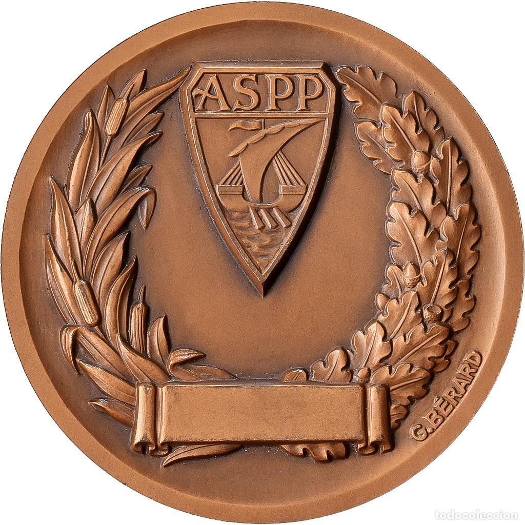 Medallas hist&oacute;ricas: [#1529045] Francia, medalla, Association Sportive de la Pr&eacute;fecture de Police, Bronce