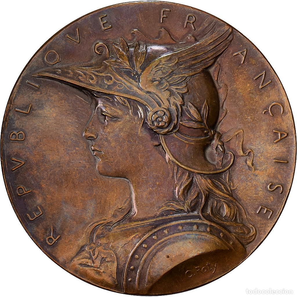 Medallas hist&oacute;ricas: [#1529056] Francia, medalla, Minist&egrave;re de l'Int&eacute;rieur, Bronce, Roty, EBC