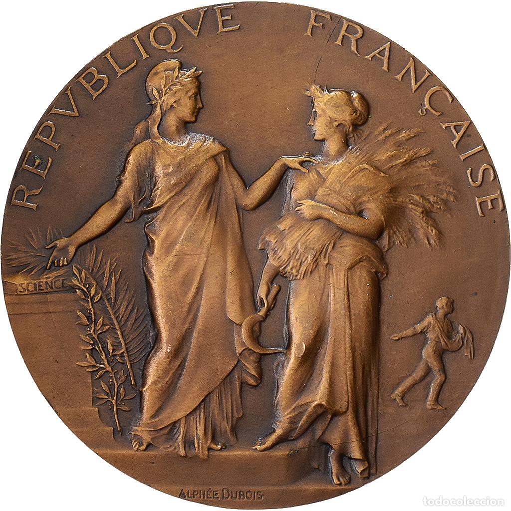 Medallas hist&oacute;ricas: [#1529060] Francia, medalla, Concours G&eacute;n&eacute;ral agricole, Bronce, Alph&eacute;e Dubois, PARIS, SC
