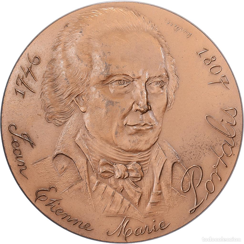 Medallas hist&oacute;ricas: [#1529102] Francia, medalla, Notariat Fran&ccedil;ais, Caisse des D&eacute;p&ocirc;ts, Jean Etienne Marie