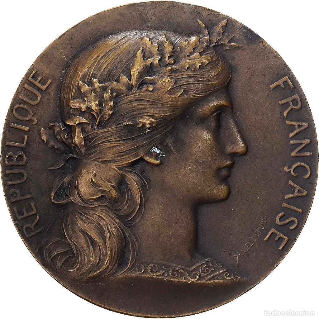 Medallas hist&oacute;ricas: [#1529220] Francia, medalla, Ville de Bordeaux, Bronce, Dupuis.D, MBC