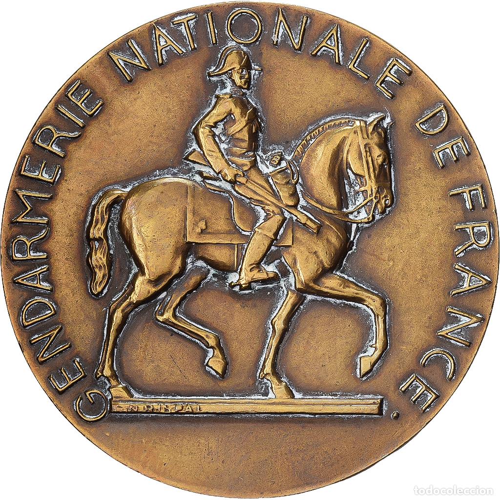 Medallas hist&oacute;ricas: [#1529273] Francia, medalla, Gendarmerie Nationale de France, Bronce, Rispal, MBC+