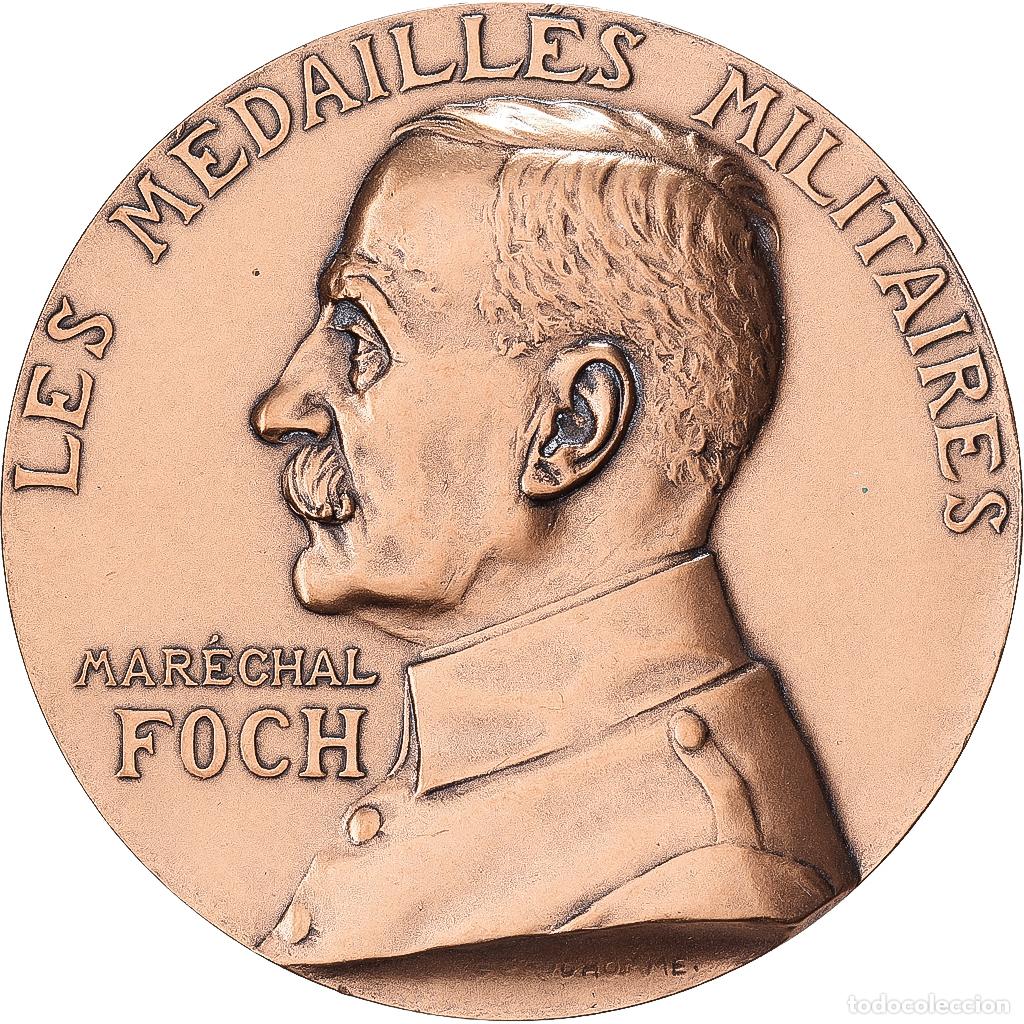 Medallas hist&oacute;ricas: [#1529274] Francia, medalla, Mar&eacute;chal Foch, Valeur-Discipline, Bronce, Prud'homme, SC