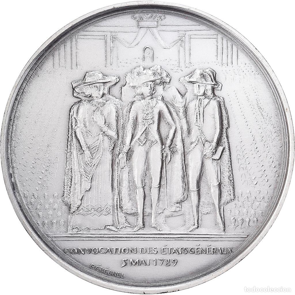 Medallas hist&oacute;ricas: [#1529346] Francia, medalla, Bicentenaire de la R&eacute;volution Fran&ccedil;aise, 1989, Bronce