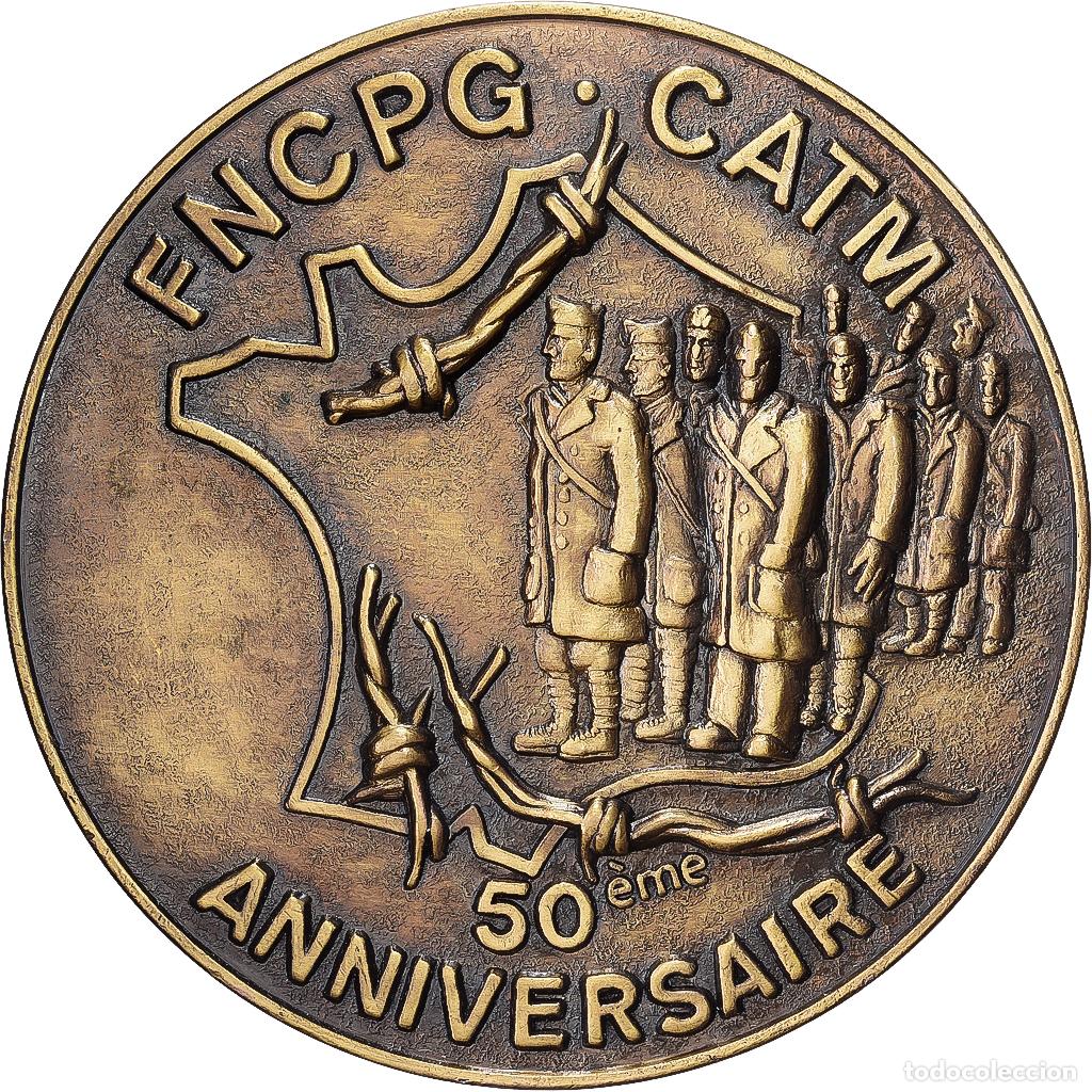 Medallas hist&oacute;ricas: [#1529360] Francia, medalla, FNCPG . CATM, 1995, Bronce, EBC